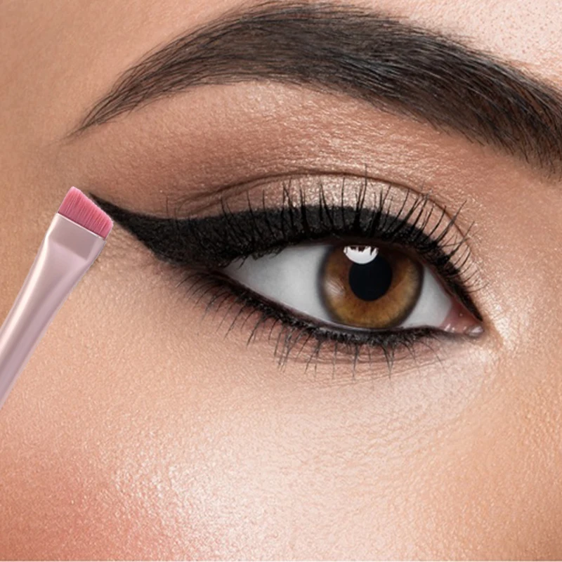 Professional Pink Black Eyebrow Inclined Flat Angled Brush Makeup Tool Wooden Eyeliner Eyeshadow Makeup Brushes Women Cosmetics
Professional Pink Black Eyebrow Inclined Flat Angled Brush Makeup Tool Wooden Eyeliner Eyeshadow Makeup Brushes Women Cosmetics
