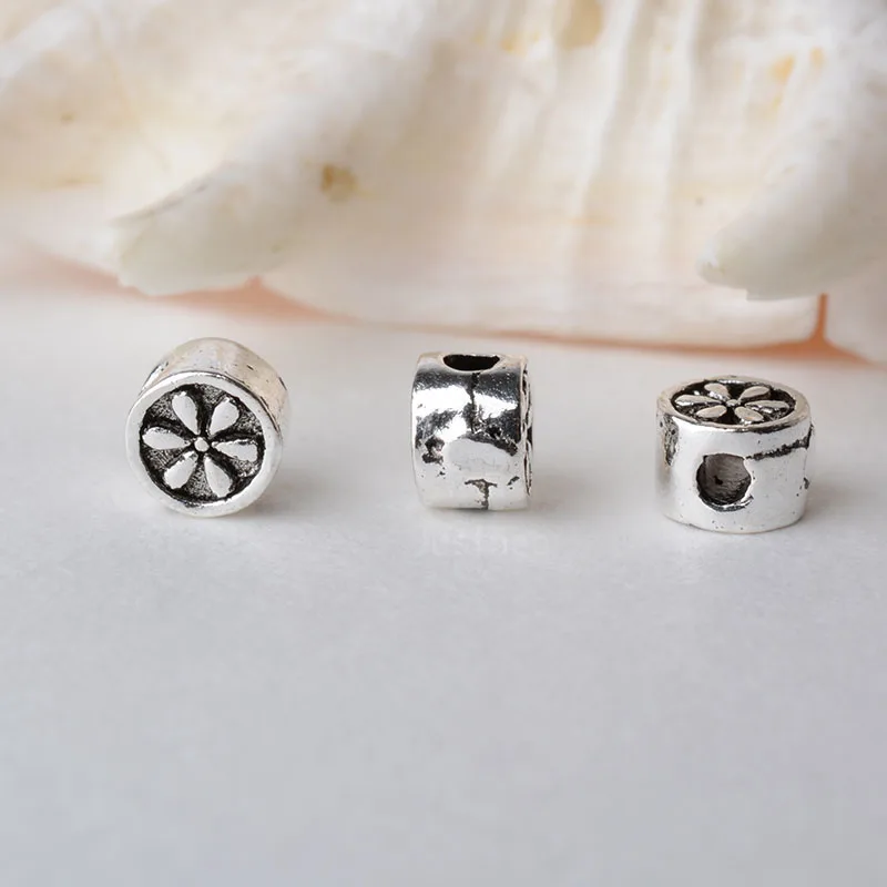 solid 925 sterling silver charm beads, Thai Silver spacer loose bead with 1.2mm hole jewelry diy components accessories
solid 925 sterling silver charm beads, Thai Silver spacer loose bead with 1.2mm hole jewelry diy components accessories