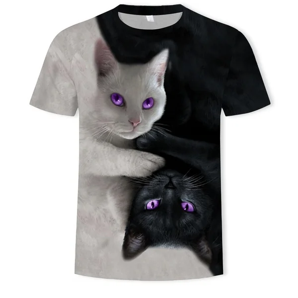 Men T Shirt Animal Cat 3d Print Casual Short Sleeve Loose Oversized Tshirts For Men Seasons Men's Top Clothing Camise
Men T Shirt Animal Cat 3d Print Casual Short Sleeve Loose Oversized Tshirts For Men Seasons Men's Top Clothing Camise