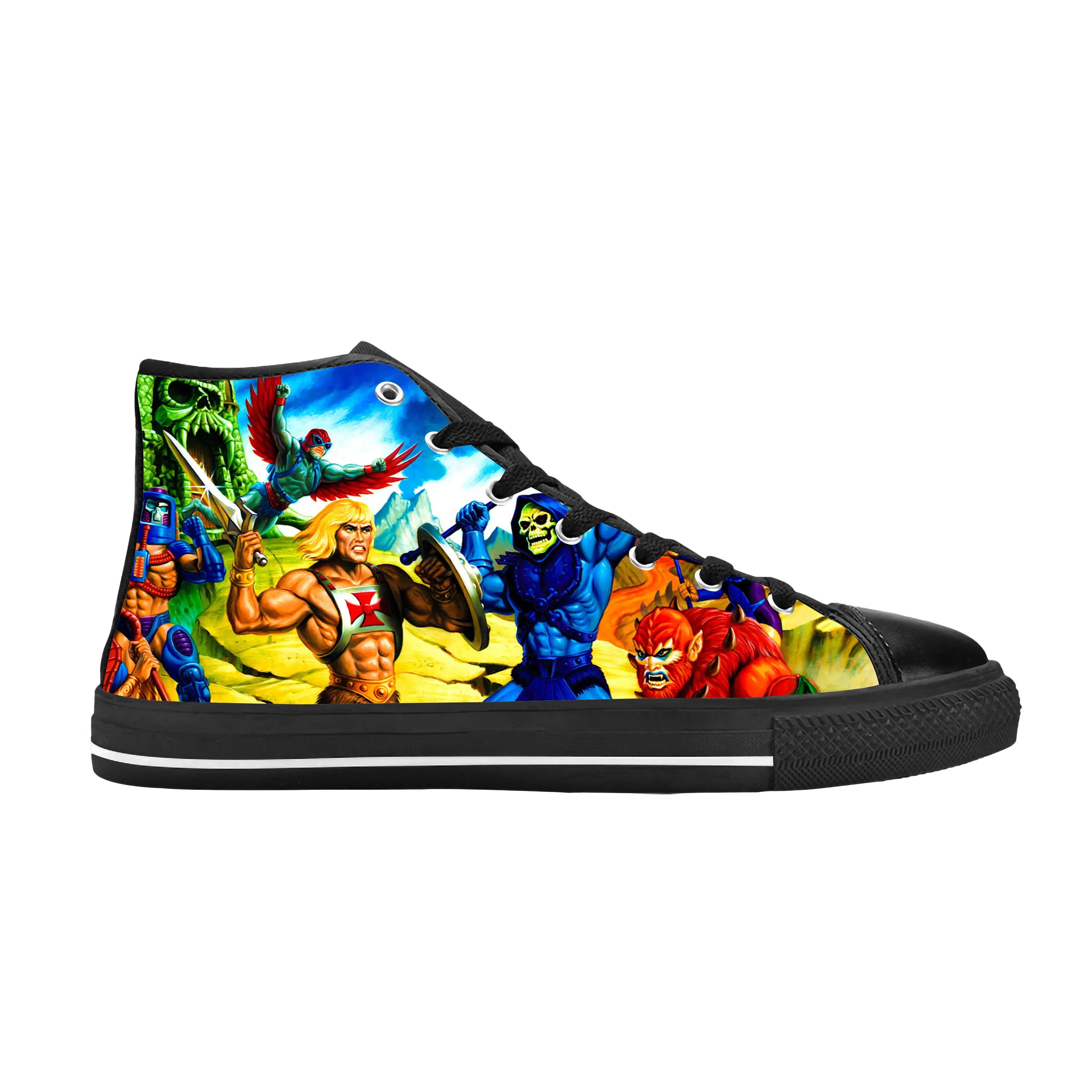 He-Man He Man Masters Of The Universe Skeletor Casual Cloth Shoes High Top Comfortable Breathable 3D Print Men Women Sneakers
He-Man He Man Masters Of The Universe Skeletor Casual Cloth Shoes High Top Comfortable Breathable 3D Print Men Women Sneakers