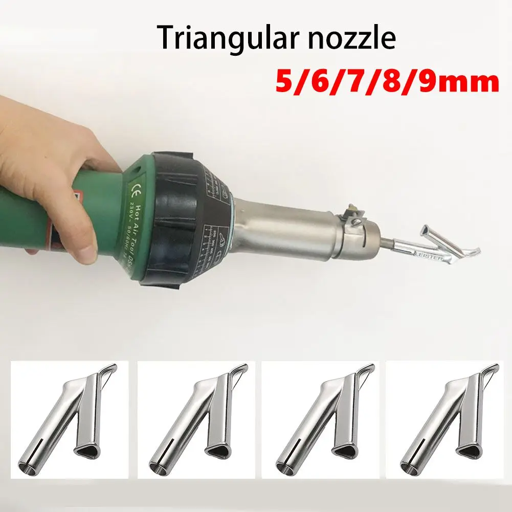 Speed Welding Nozzle Triangular Y Hot Air Blower Gun Head Heat Torch Welding Tip for Vinyl Plastic Polypropylene PVC Welder Tool
Speed Welding Nozzle Triangular Y Hot Air Blower Gun Head Heat Torch Welding Tip for Vinyl Plastic Polypropylene PVC Welder Tool