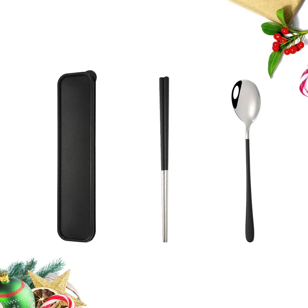 Utensils Spoon Chopsticks Storage Case Kit Camping Travel Silverware Set Stainless Steel Flatware Kitchen
Utensils Spoon Chopsticks Storage Case Kit Camping Travel Silverware Set Stainless Steel Flatware Kitchen