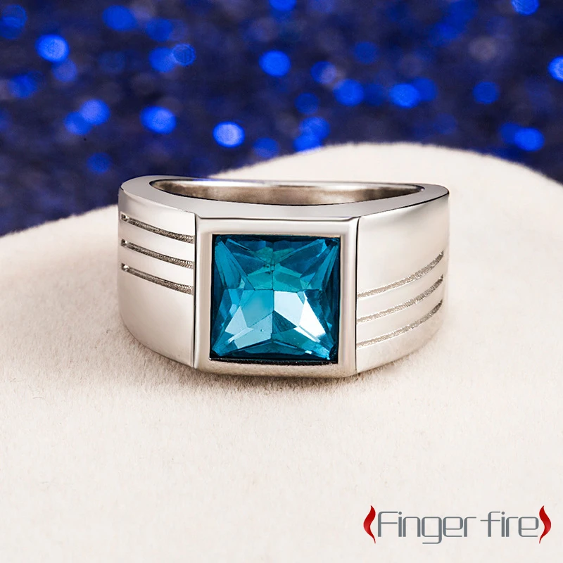 Fashion Silver Plated Blue Women Rings Anniversary Gift Beach Party Jewelry Quality of Life Working Noble
Fashion Silver Plated Blue Women Rings Anniversary Gift Beach Party Jewelry Quality of Life Working Noble
