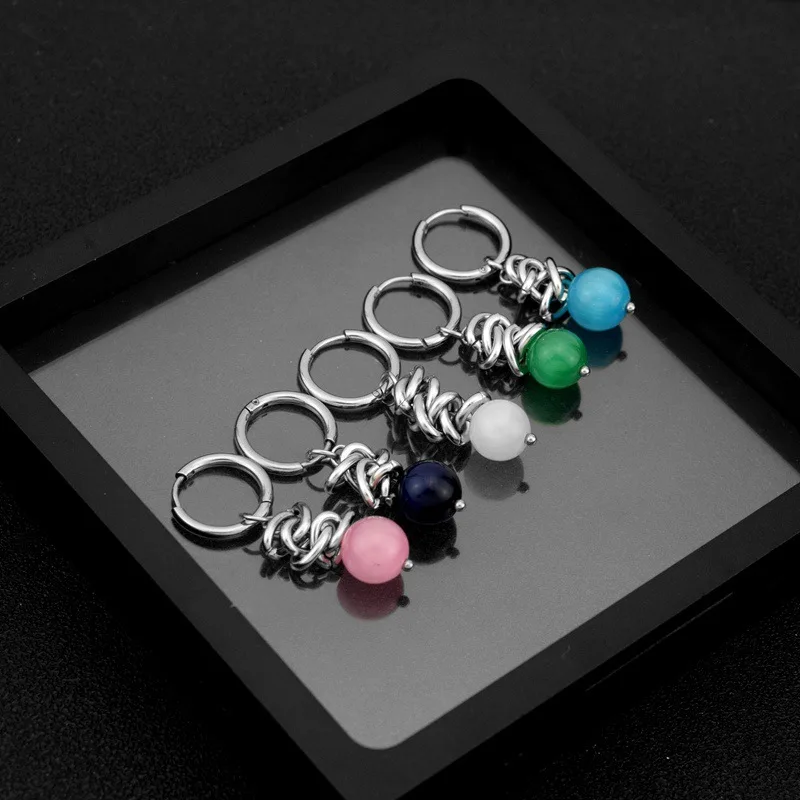 2022 Korean Wave New Stainless Steel Chain Color Opal Earrings Unisex INS Trend Celebrity Jewelry Accessories Gifts
2022 Korean Wave New Stainless Steel Chain Color Opal Earrings Unisex INS Trend Celebrity Jewelry Accessories Gifts