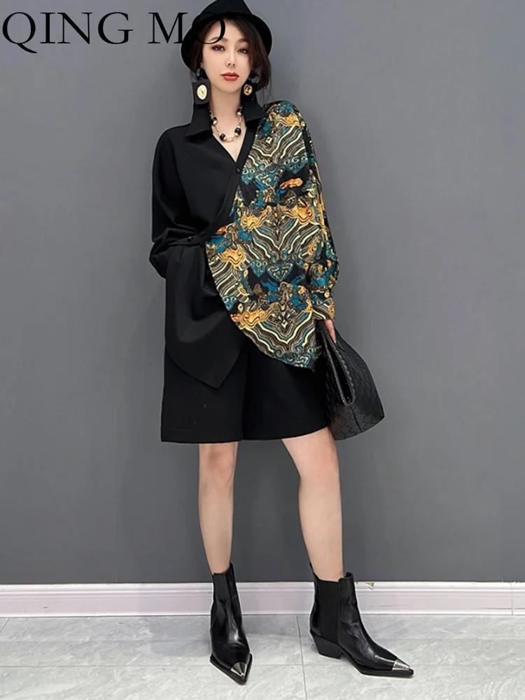 QING MO 2023 Spring Autumn New Women Irregular Shirt Chinese Style Fashion Trend Shirt Female Show Thin ZXF550
QING MO 2023 Spring Autumn New Women Irregular Shirt Chinese Style Fashion Trend Shirt Female Show Thin ZXF550