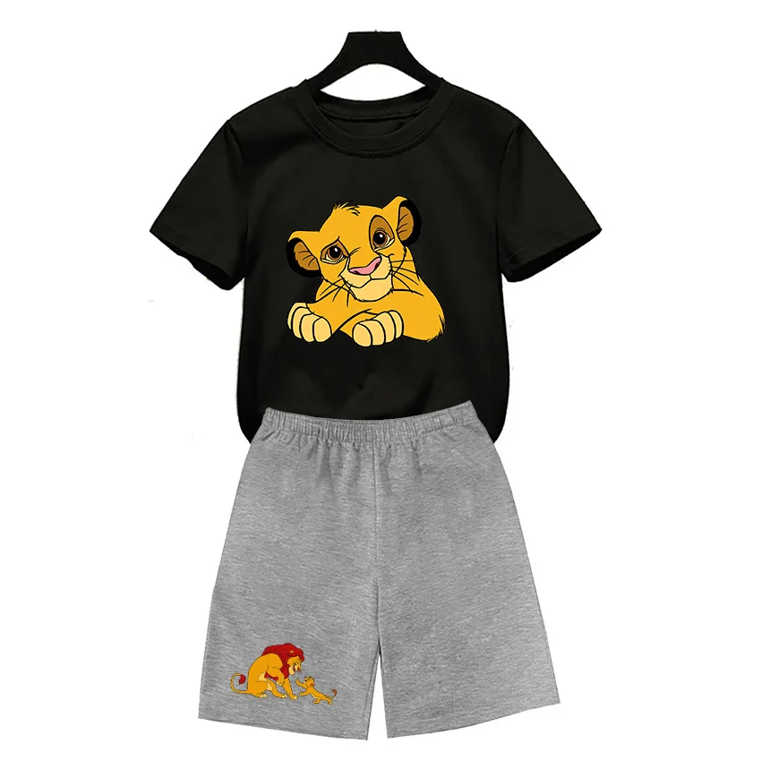 2022 Summer Short Kids Shorts Set T-Shirt Set Lion King Boy Cartoon Cute T-Shirt Set Sleeve Kids 3 4 5 6 7 8 9-14 Years Old
2022 Summer Short Kids Shorts Set T-Shirt Set Lion King Boy Cartoon Cute T-Shirt Set Sleeve Kids 3 4 5 6 7 8 9-14 Years Old