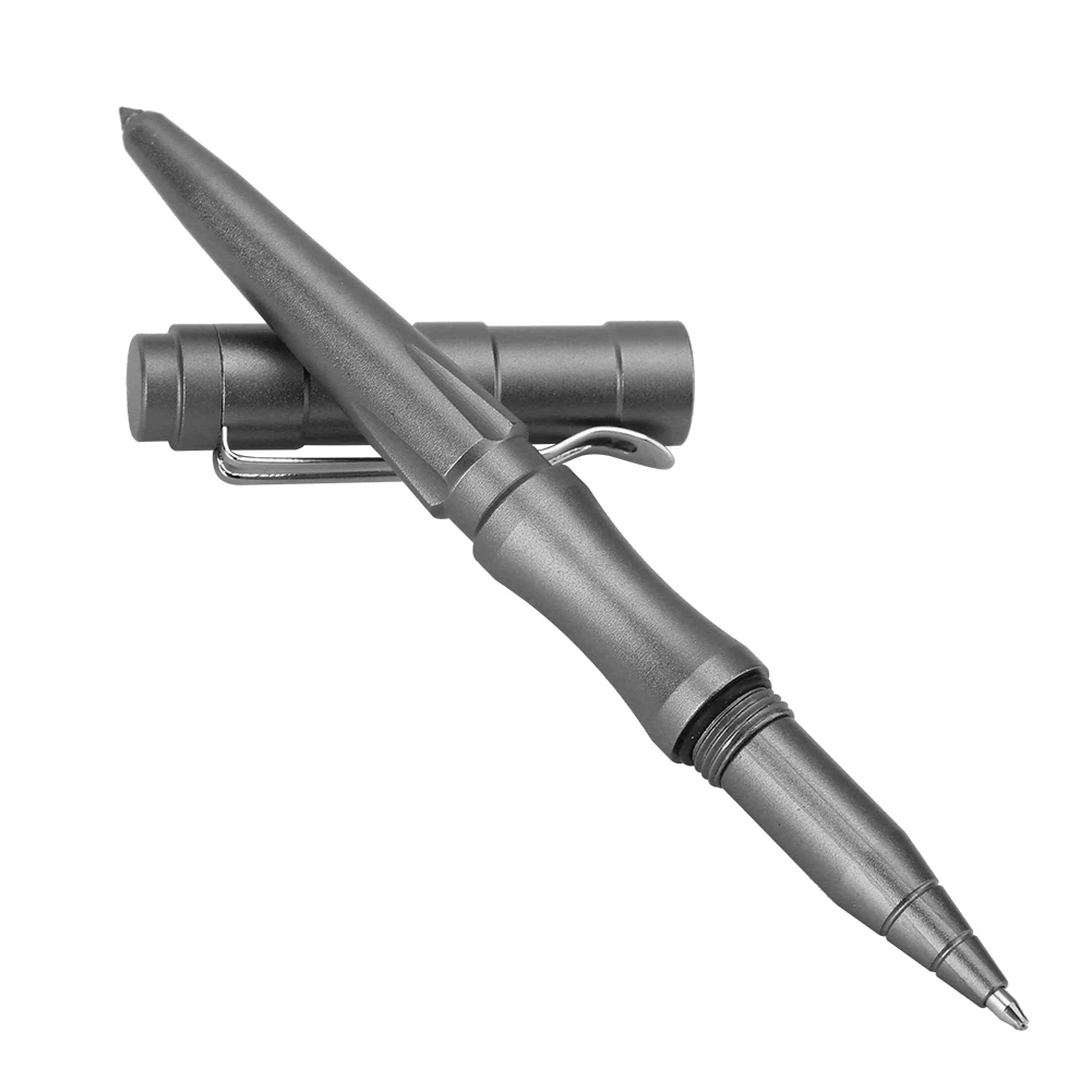Personal Self Defense Military Pen Tungsten Steel Multifunctional Safety Survival Tool (Gray) Military Pen Military Pen
Personal Self Defense Military Pen Tungsten Steel Multifunctional Safety Survival Tool (Gray) Military Pen Military Pen