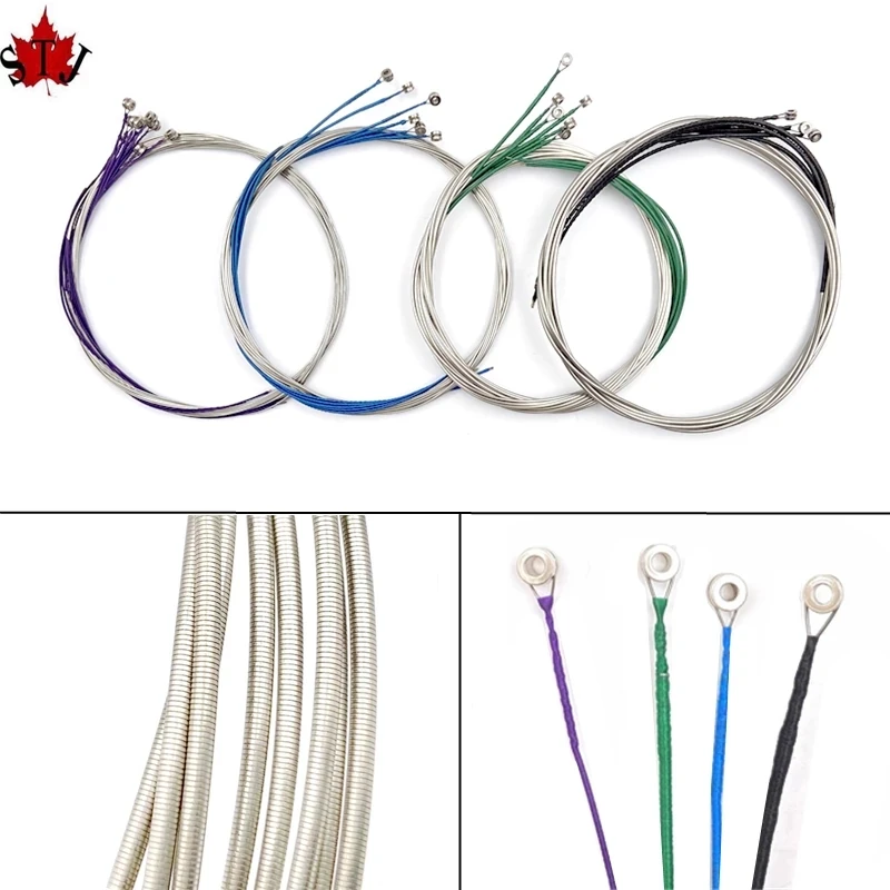8 sets german silver 4/4 3/4 1/2 1/4 1/8 1/10 violin Strings E-A-D-G Fiddle String,violin Parts Accessories fitting
8 sets german silver 4/4 3/4 1/2 1/4 1/8 1/10 violin Strings E-A-D-G Fiddle String,violin Parts Accessories fitting