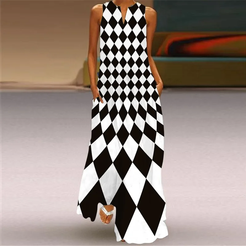 Summer Long Dresses Flowers Women's Elegant Robe Party Sleeveless Casual Vintage y2k Vestidos Para Mujer S-5XL
Summer Long Dresses Flowers Women's Elegant Robe Party Sleeveless Casual Vintage y2k Vestidos Para Mujer S-5XL