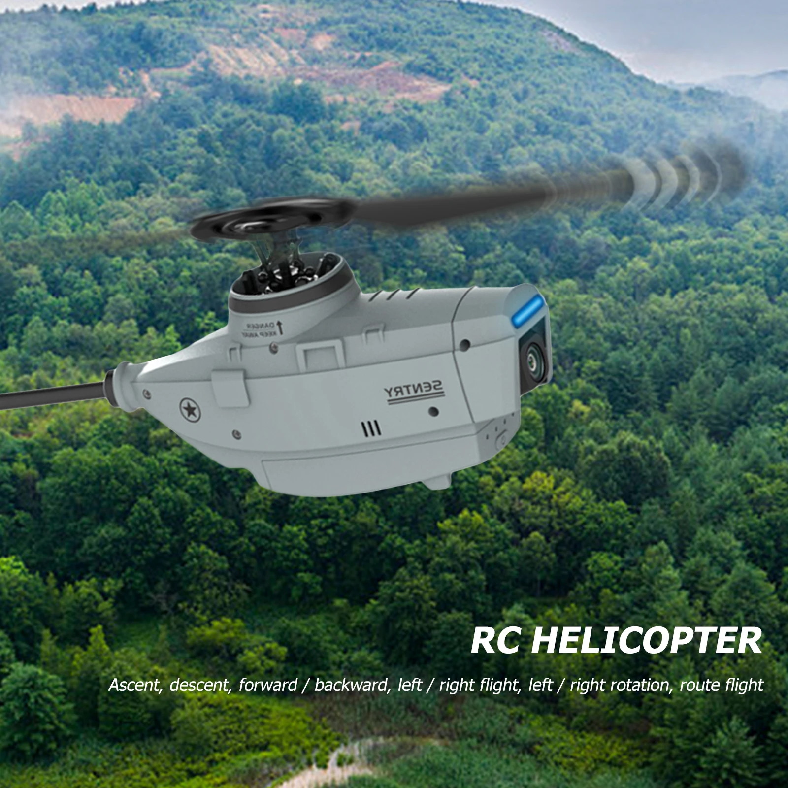 RC ERA C127 2,4G 4CH 6-осевой гироскоп, удержание высоты, оптическая локализация потока, беспилотный RTF Sentry вертолет с камерой 720P, беспилотный летател...
RC ERA C127 2,4G 4CH 6-осевой гироскоп, удержание высоты, оптическая локализация потока, беспилотный RTF Sentry вертолет с камерой 720P, беспилотный летател...