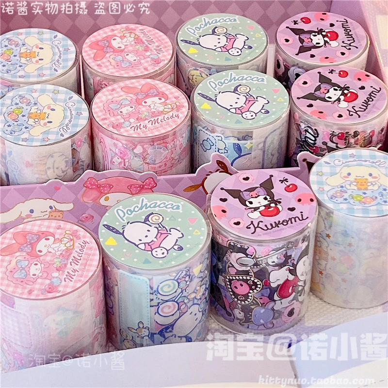 1 шт. Sanrio стикеры s прозрачная лента подарок My Melody Kuromi Cinnamoroll аниме милая ПВХ стикерная лента Карманный стикер набор
1 шт. Sanrio стикеры s прозрачная лента подарок My Melody Kuromi Cinnamoroll аниме милая ПВХ стикерная лента Карманный стикер набор