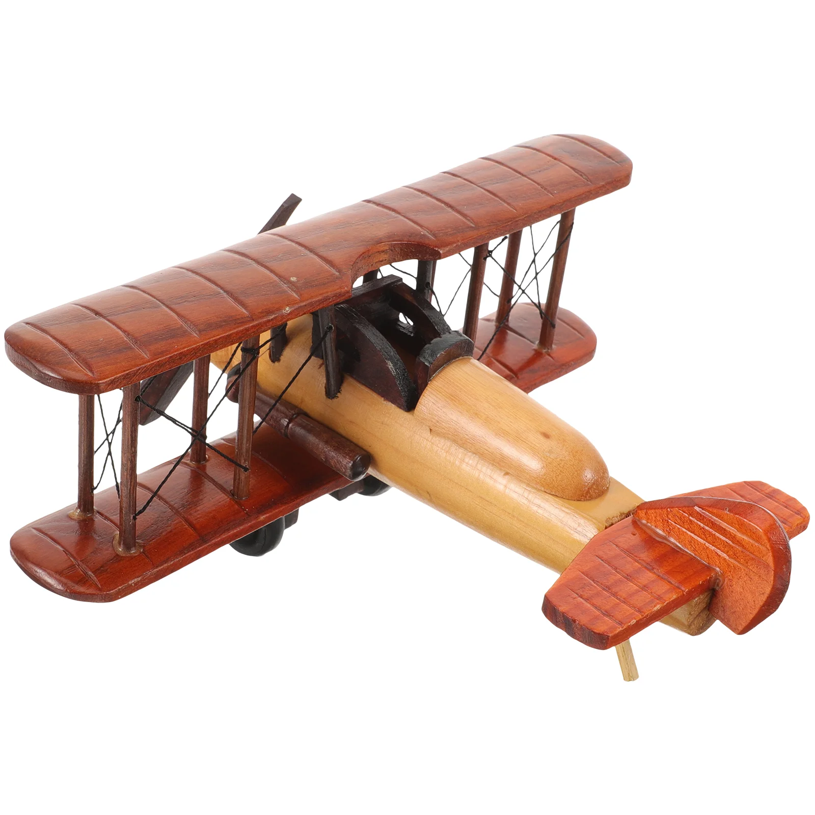 Retro Wooden Plane Desktop Crafts Ornament Vintage Airplane Model Adornment Miniature House Decorations Home
Retro Wooden Plane Desktop Crafts Ornament Vintage Airplane Model Adornment Miniature House Decorations Home