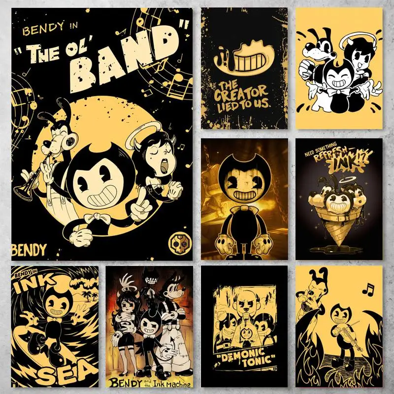 Постер игровой автомат B-Bendy, Постер, принты, настенные картины, украшение для гостиной и дома, маленький
Постер игровой автомат B-Bendy, Постер, принты, настенные картины, украшение для гостиной и дома, маленький
