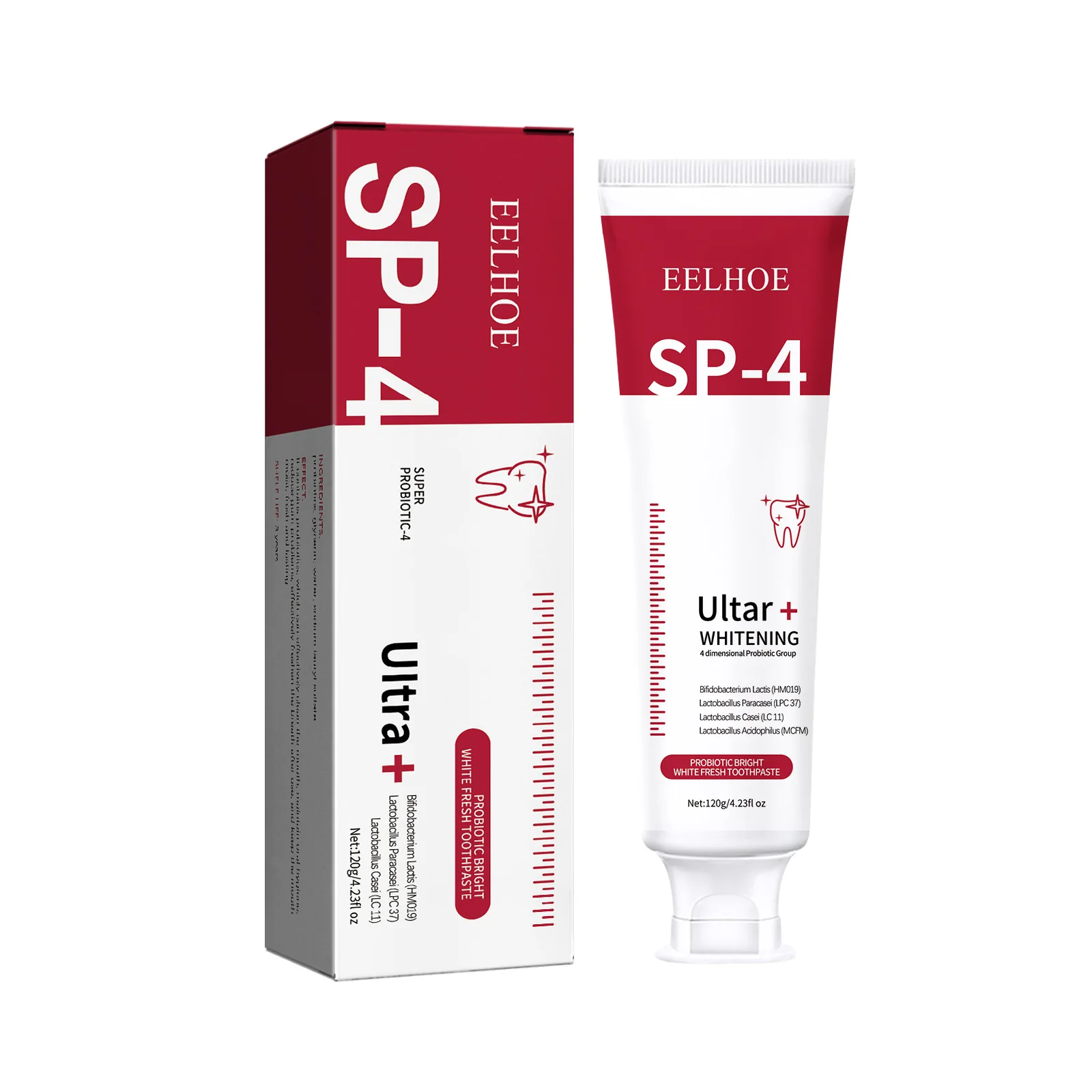 Sdotter Probiotic Toothpaste Sp-4 Brightening Whitening Toothpaste Protect Gums Fresh Breath Mouth Teeth Cleaning Health Tooth C
Sdotter Probiotic Toothpaste Sp-4 Brightening Whitening Toothpaste Protect Gums Fresh Breath Mouth Teeth Cleaning Health Tooth C