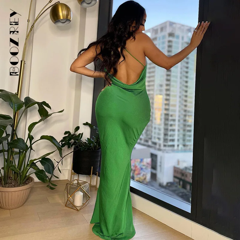 BoozRey Elegant Fashion Halter Sexy Backless Maxi Dress Women 2022 Summer Women Party Long Straps Fish Tail Dresses Clothes
BoozRey Elegant Fashion Halter Sexy Backless Maxi Dress Women 2022 Summer Women Party Long Straps Fish Tail Dresses Clothes