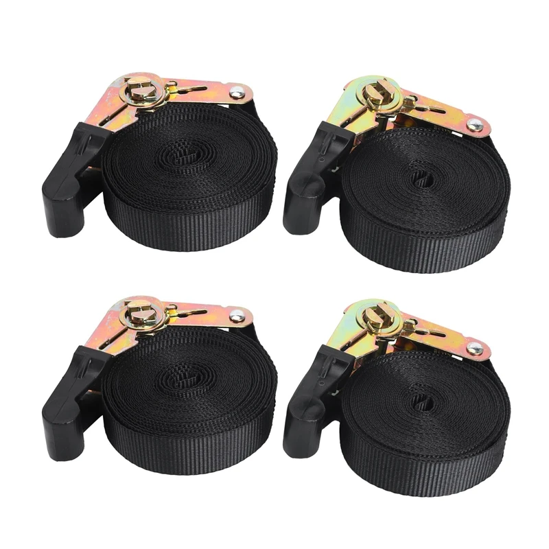 JFBL Hot 4 Pack 20 FT Ratchet Tie Downs Straps 6M X25mm Endless Ratchet Strap Heavy Duty Cam Buckles Strap For Motorcycles,Car
JFBL Hot 4 Pack 20 FT Ratchet Tie Downs Straps 6M X25mm Endless Ratchet Strap Heavy Duty Cam Buckles Strap For Motorcycles,Car