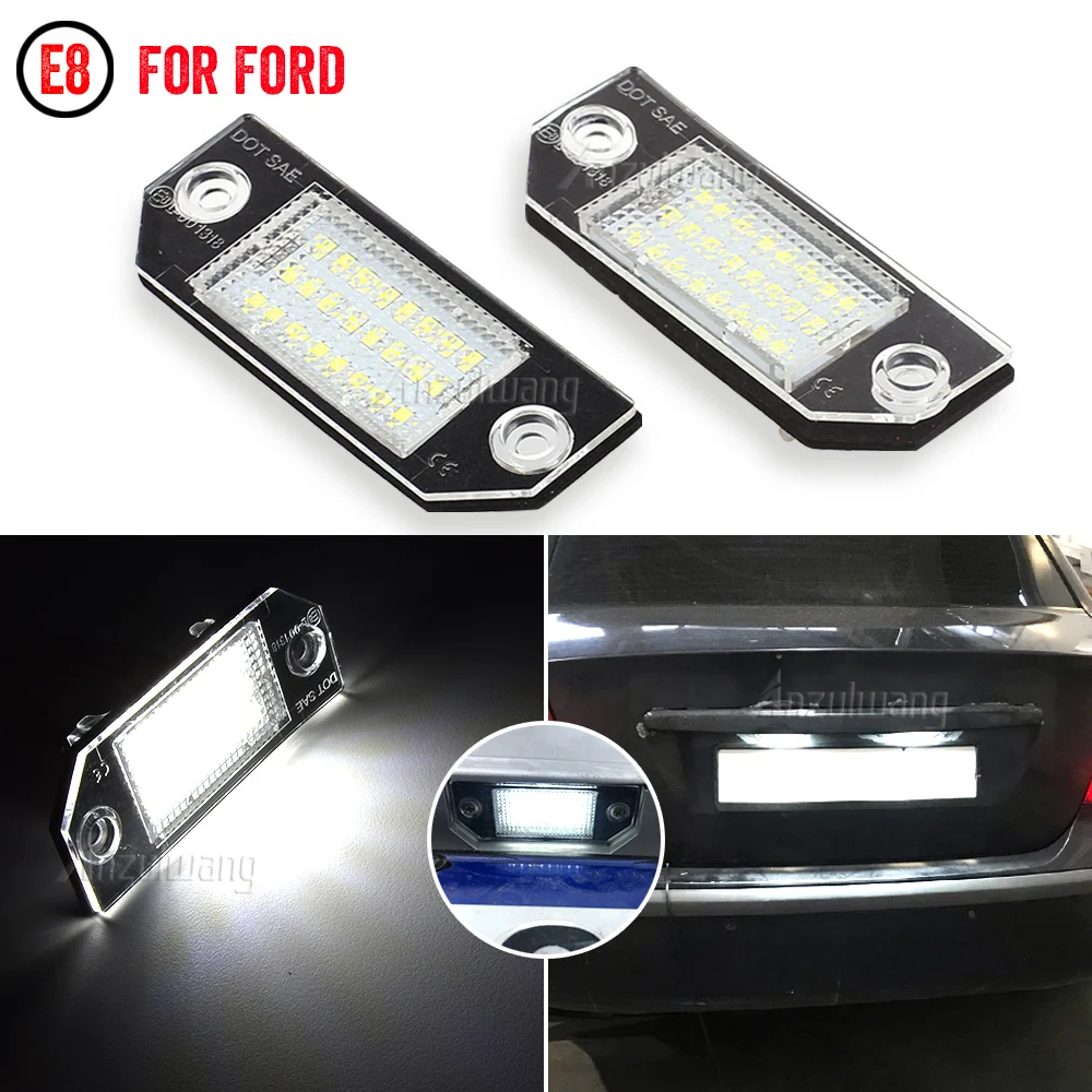 2Pcs LED Number License Plate Light Lamps For Ford Focus C-MAX MK2 03-08 Car Exterior Lighting Accessories Lights
2Pcs LED Number License Plate Light Lamps For Ford Focus C-MAX MK2 03-08 Car Exterior Lighting Accessories Lights