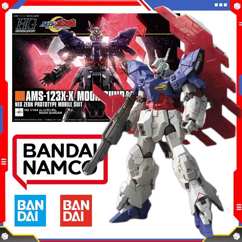 Оригинальная модель Bandai HGUC, модель 1/144 дюймов, модель модели в виде Луны, набор для сборки, игрушка-робот, подарок для детей
Оригинальная модель Bandai HGUC, модель 1/144 дюймов, модель модели в виде Луны, набор для сборки, игрушка-робот, подарок для детей