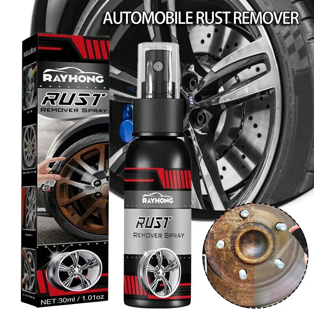 30ml Car Rust Remover Spray Metal Surface Paint Car Powder Maintenance Remover Multi-purpose Cleaning Rust Super 1pcs O1f0
30ml Car Rust Remover Spray Metal Surface Paint Car Powder Maintenance Remover Multi-purpose Cleaning Rust Super 1pcs O1f0