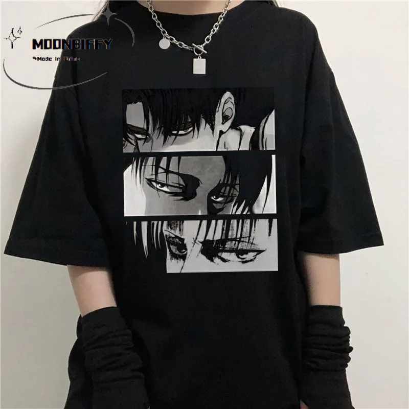 2022 Summer Anime Women's T-shirt Unisex Tops Harajuku Loose Gothic Short Sleeve Tshirt Y2k Top Sweatshirts Punk Clothes
2022 Summer Anime Women's T-shirt Unisex Tops Harajuku Loose Gothic Short Sleeve Tshirt Y2k Top Sweatshirts Punk Clothes