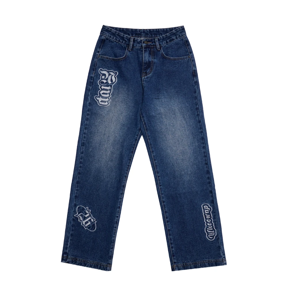 Men Wide Leg Pants Hiphop Black Baggy Jeans Frayed Ripped Jeans Hip Hop Streetwear Men's Trousers Costume Man Loose Jeans
Men Wide Leg Pants Hiphop Black Baggy Jeans Frayed Ripped Jeans Hip Hop Streetwear Men's Trousers Costume Man Loose Jeans