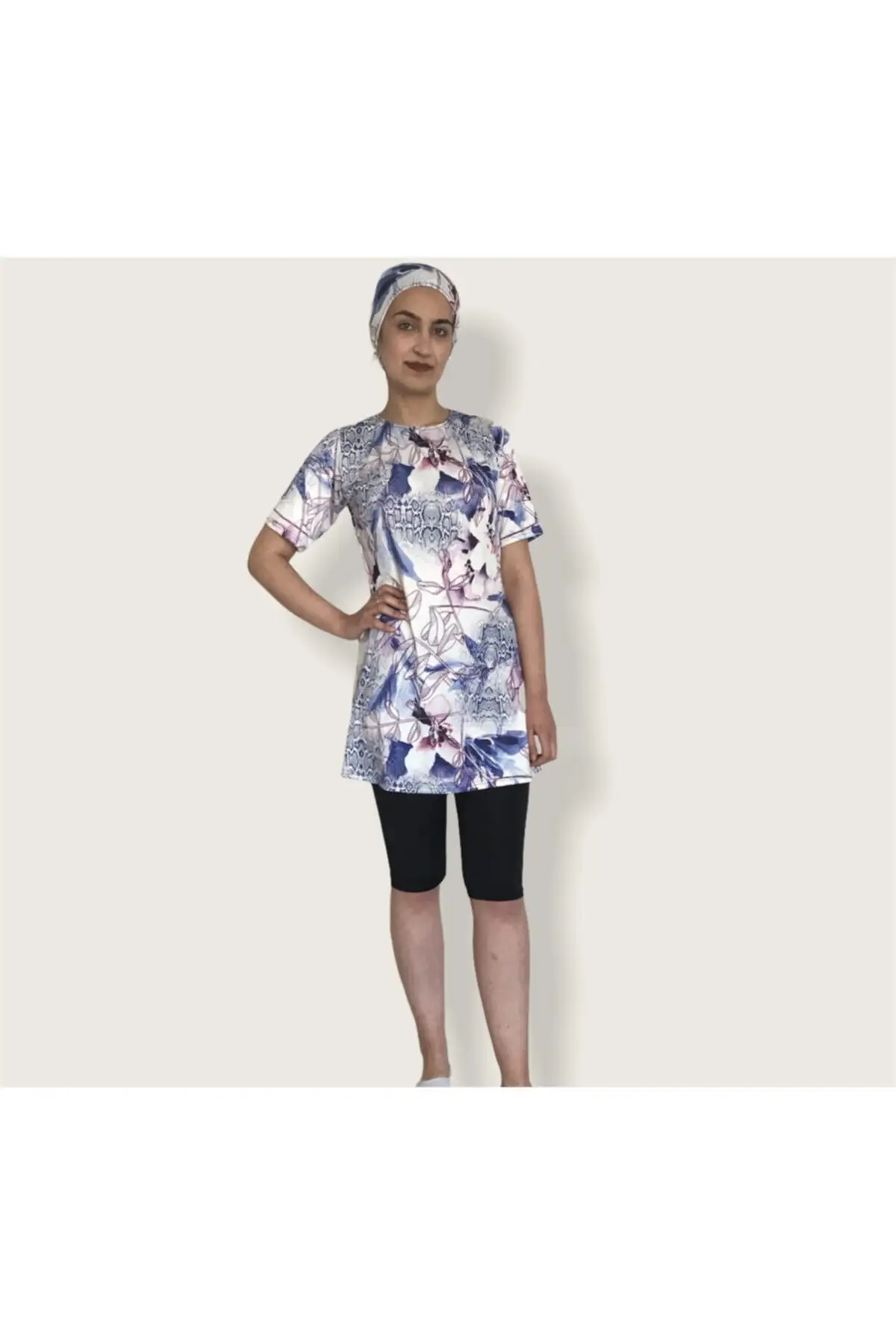 Muslim Burkinis Lycra Half Sleeve Strap Swimwear Modest Summer Clothing Hijab Sport Swimsuit Islamic Full Cover
Muslim Burkinis Lycra Half Sleeve Strap Swimwear Modest Summer Clothing Hijab Sport Swimsuit Islamic Full Cover