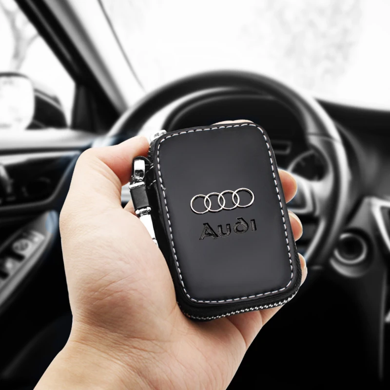 Genuine Leather Car Key Bag Multi Function Key Case Auto Accessories For Audi Sline A3 A4 A5 A6 A7 Q5 Q7 S3 S4 S6 RS TT B6 B7 B8
Genuine Leather Car Key Bag Multi Function Key Case Auto Accessories For Audi Sline A3 A4 A5 A6 A7 Q5 Q7 S3 S4 S6 RS TT B6 B7 B8