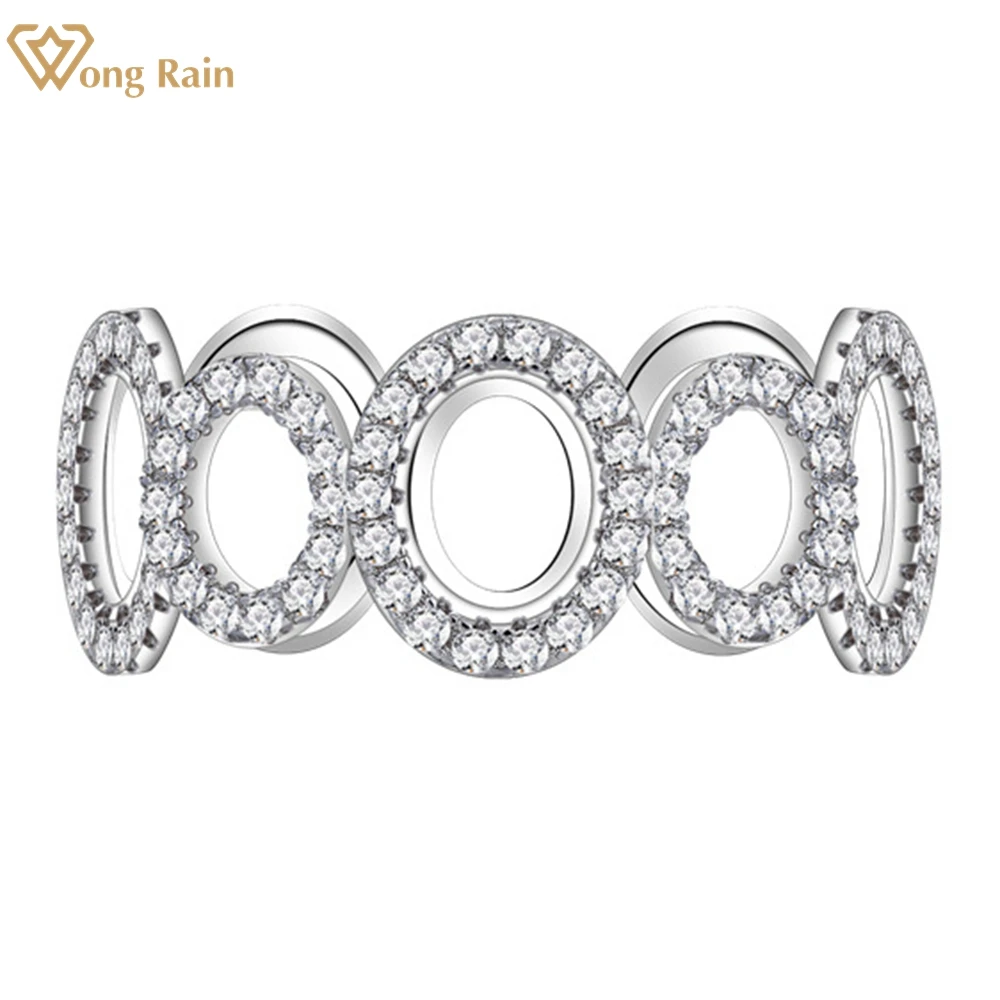 Wong Rain, романтичное кольцо из 100% стерлингового серебра 925 пробы, овальное, серийное, изготовленное из моиссанита, драгоценных камней для женщ...
Wong Rain, романтичное кольцо из 100% стерлингового серебра 925 пробы, овальное, серийное, изготовленное из моиссанита, драгоценных камней для женщ...
