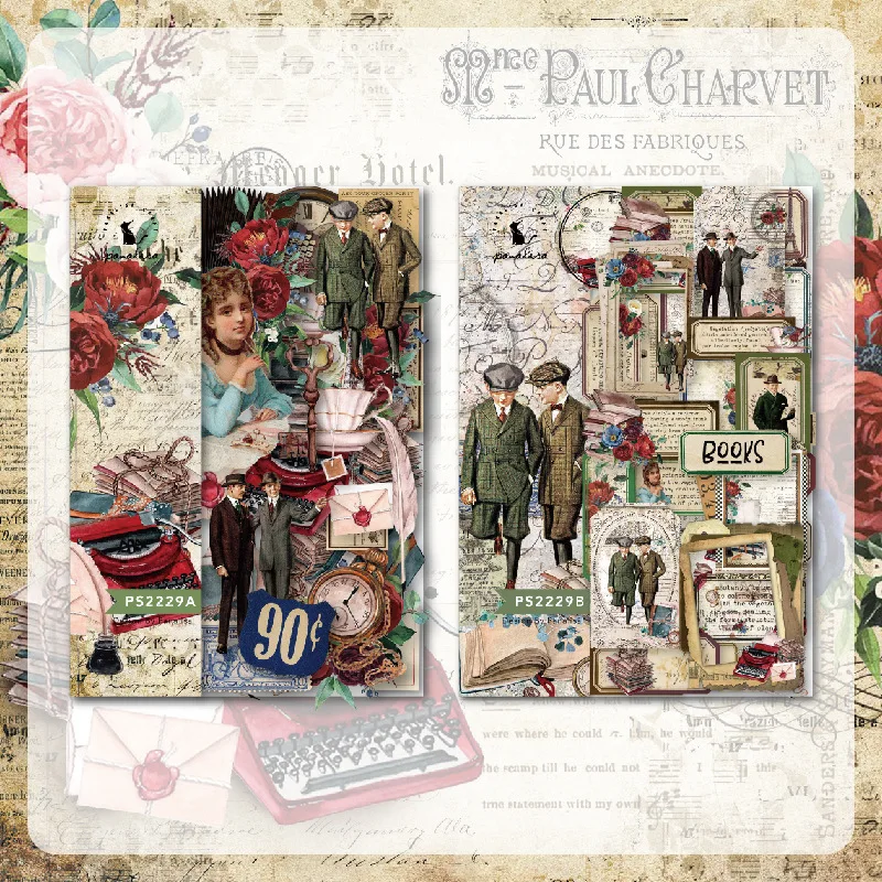 Retro Character 40Pcs/Bag Series Decorative Diary Sticker Scrapbook Planner Decorative Stationery Sticker Album Scrapbooking
Retro Character 40Pcs/Bag Series Decorative Diary Sticker Scrapbook Planner Decorative Stationery Sticker Album Scrapbooking