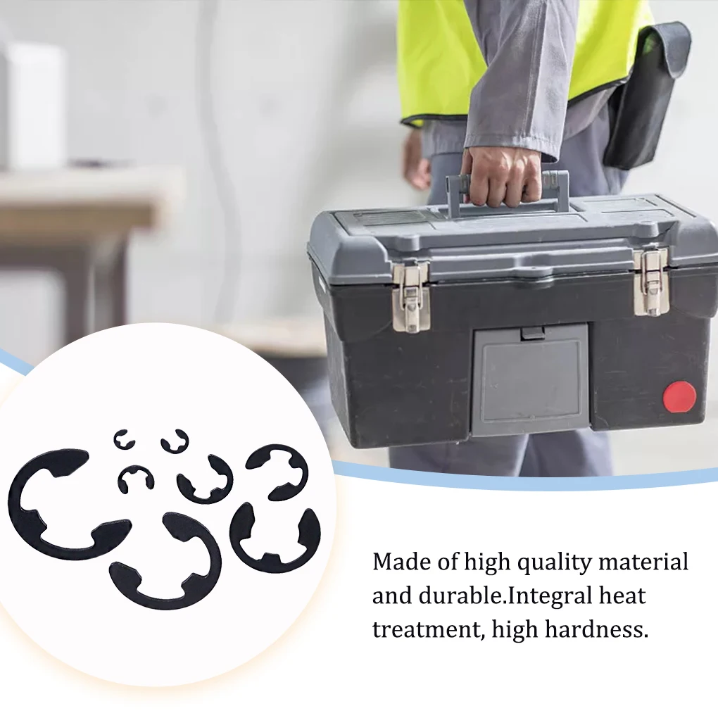 550Pcs/Kit E-Clip Snap Ring Assortment Retaining E Circlips 1.5mm to 10mm Bearings Fastener Hardware Electrician
550Pcs/Kit E-Clip Snap Ring Assortment Retaining E Circlips 1.5mm to 10mm Bearings Fastener Hardware Electrician