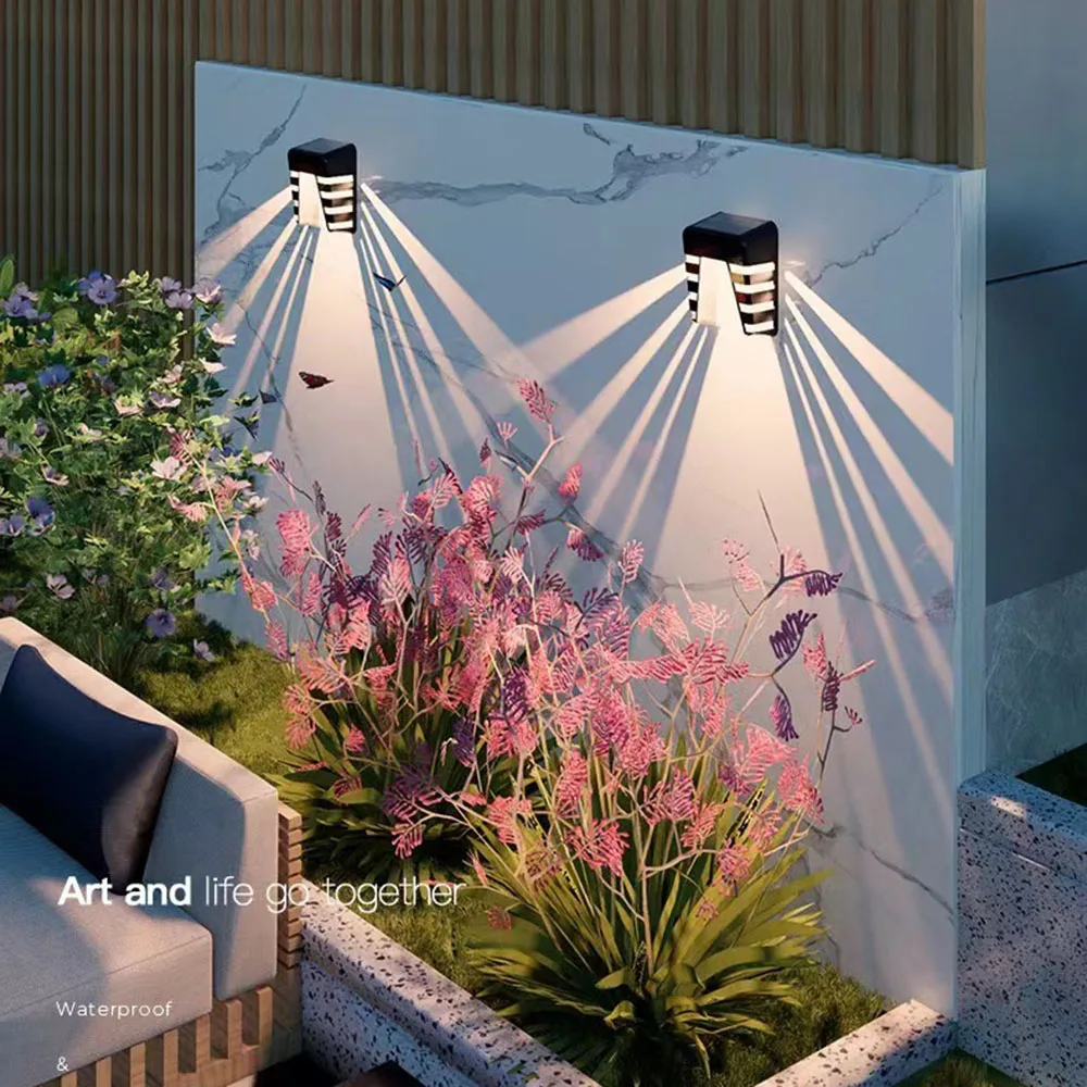 Warm/White Light Hollow Strap Solar Wall Light Fashion Outside Wall Light Decor For Garden Yard
Warm/White Light Hollow Strap Solar Wall Light Fashion Outside Wall Light Decor For Garden Yard