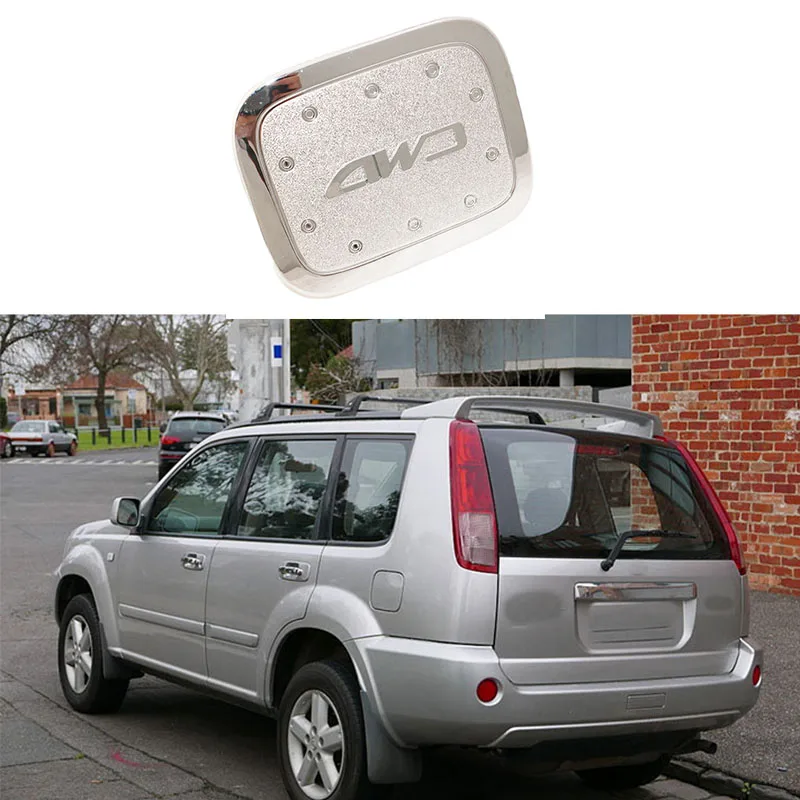 Хромированная Крышка топливного бака для Nissan X-Trail 2000-2010 T30, аксессуары для стайлинга автомобиля
Хромированная Крышка топливного бака для Nissan X-Trail 2000-2010 T30, аксессуары для стайлинга автомобиля