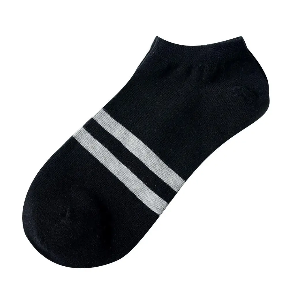 1 Pair Men's Cotton Sports Socks Striped Breathable Sweat Resistant Low Cut Socks Casual Universal Sports Boat Stocking
1 Pair Men's Cotton Sports Socks Striped Breathable Sweat Resistant Low Cut Socks Casual Universal Sports Boat Stocking