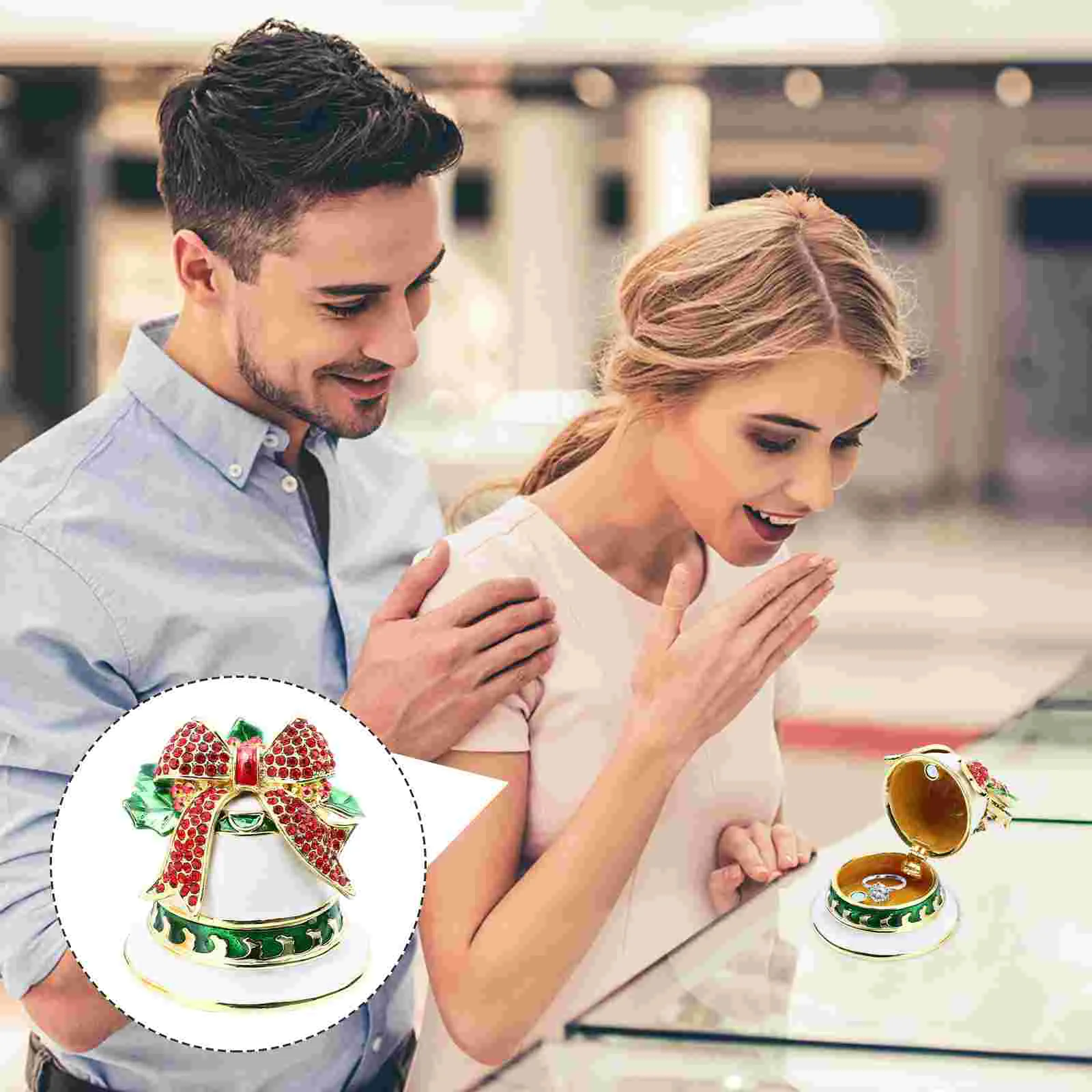 Box Jewelry Christmas Gift Ring Wedding Lightled Metal Decoration Table Craft Ladies Treasuremini Ornaments Decorative Boxes
Box Jewelry Christmas Gift Ring Wedding Lightled Metal Decoration Table Craft Ladies Treasuremini Ornaments Decorative Boxes