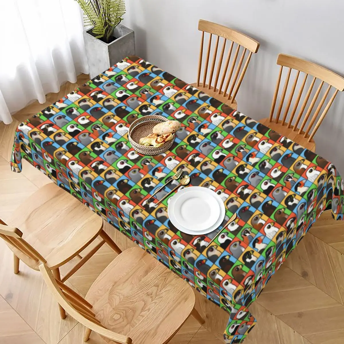 Cartoon Eagle Tablecloth Lots Of Eagles Birdorable Raptors Decoration Picnic Table Cover Decorative Print Polyester Table Cloth
Cartoon Eagle Tablecloth Lots Of Eagles Birdorable Raptors Decoration Picnic Table Cover Decorative Print Polyester Table Cloth