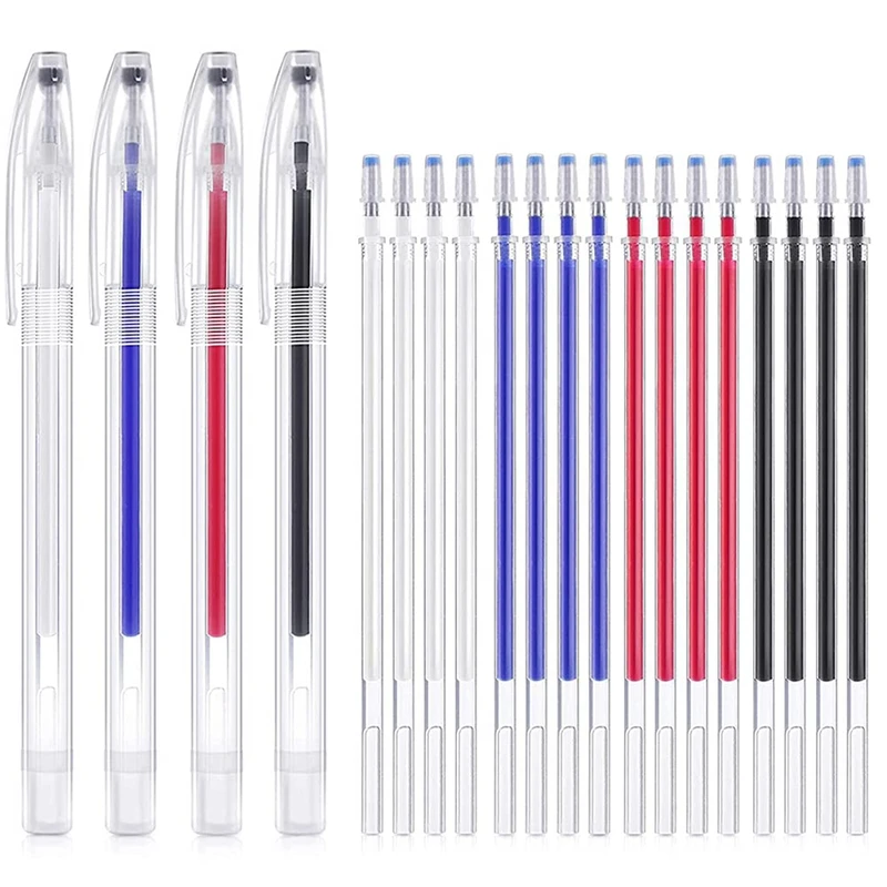 Heat Erasable Pens High Temperature Disappearing Pen Fabric Marking Pens with 20 Erasable Pen Refills for Leather,Fabric
Heat Erasable Pens High Temperature Disappearing Pen Fabric Marking Pens with 20 Erasable Pen Refills for Leather,Fabric
