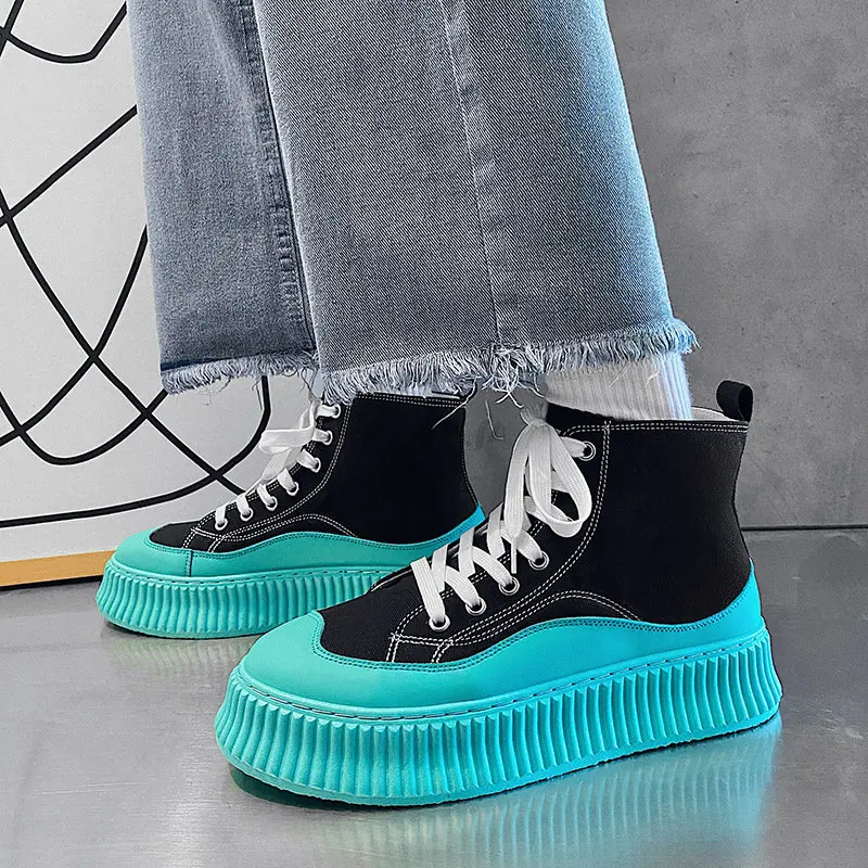 Кеды мужские высокие, холщовые кроссовки на платформе, на шнуровке, Вулканизированная массивная спортивная обувь, повседневные
Кеды мужские высокие, холщовые кроссовки на платформе, на шнуровке, Вулканизированная массивная спортивная обувь, повседневные
