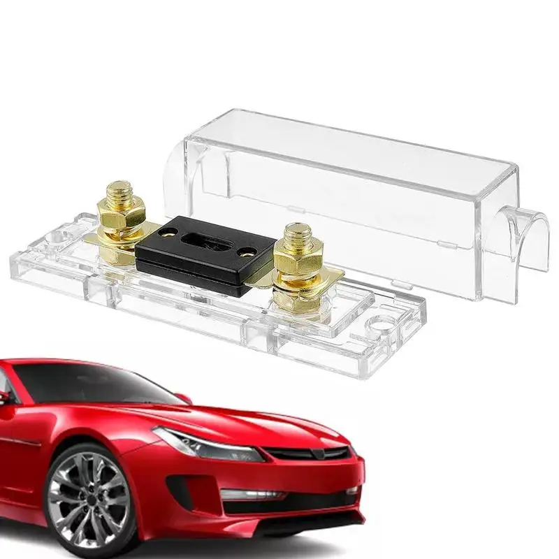 ANL Fuse Holder With ANL Fuse 100a/200a/300a Optional Gold Plated Fuse And Holder Fuse Set For Car Vehicle Marine Audio Video 
ANL Fuse Holder With ANL Fuse 100a/200a/300a Optional Gold Plated Fuse And Holder Fuse Set For Car Vehicle Marine Audio Video