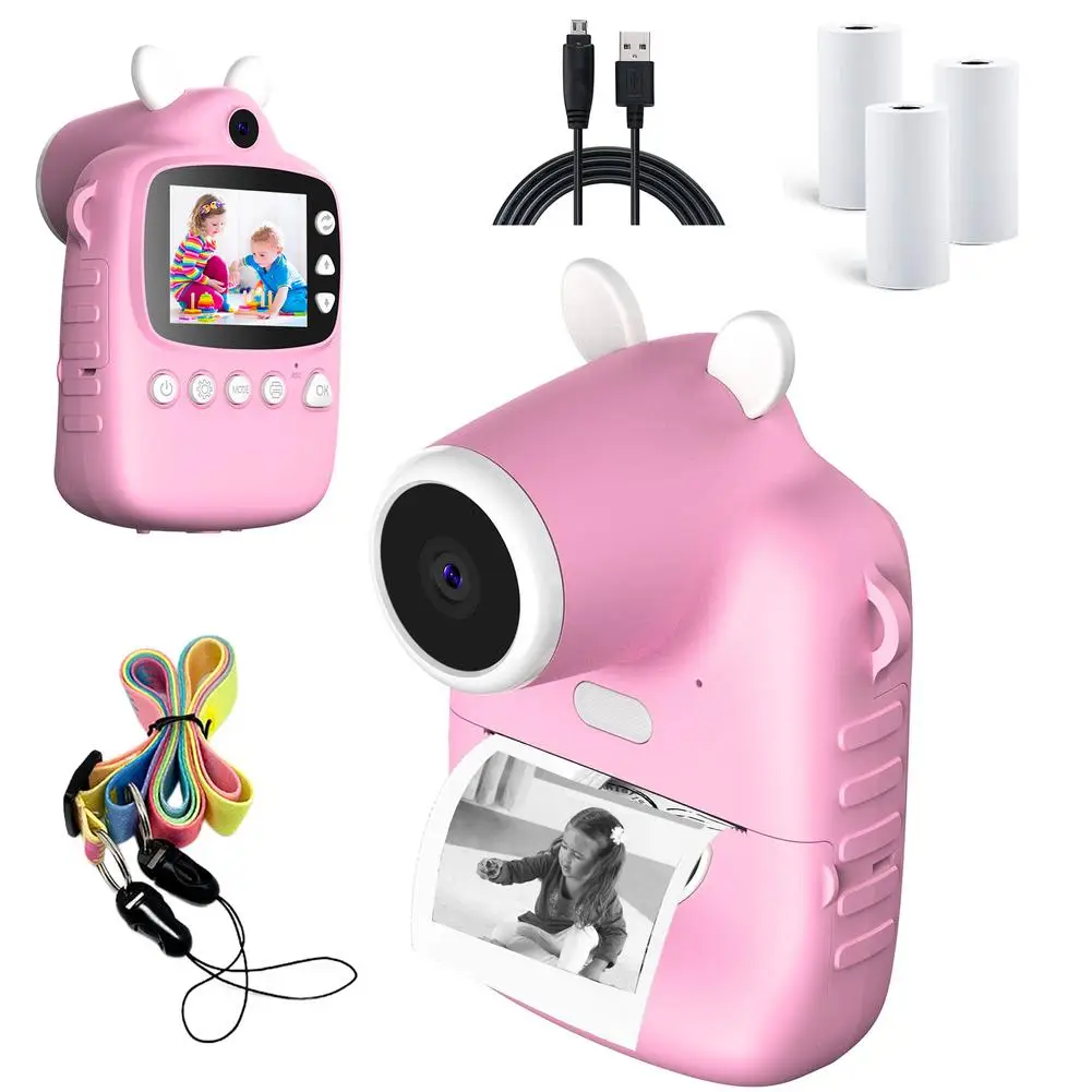 P1 Children Instant Camera Mp3 Printing Camera With Print Paper 2.4-inch HD Camcorder For Girls Toddler
P1 Children Instant Camera Mp3 Printing Camera With Print Paper 2.4-inch HD Camcorder For Girls Toddler
