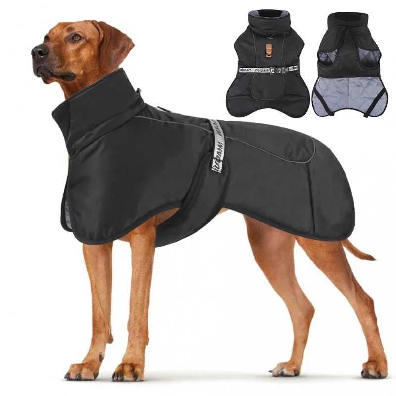 

Winter Warm Large Dog Clothes Pet Down Jacket Thicken Dogs Coat Windproof Dogs Clothing for Medium Large Dogs Labrador Costume