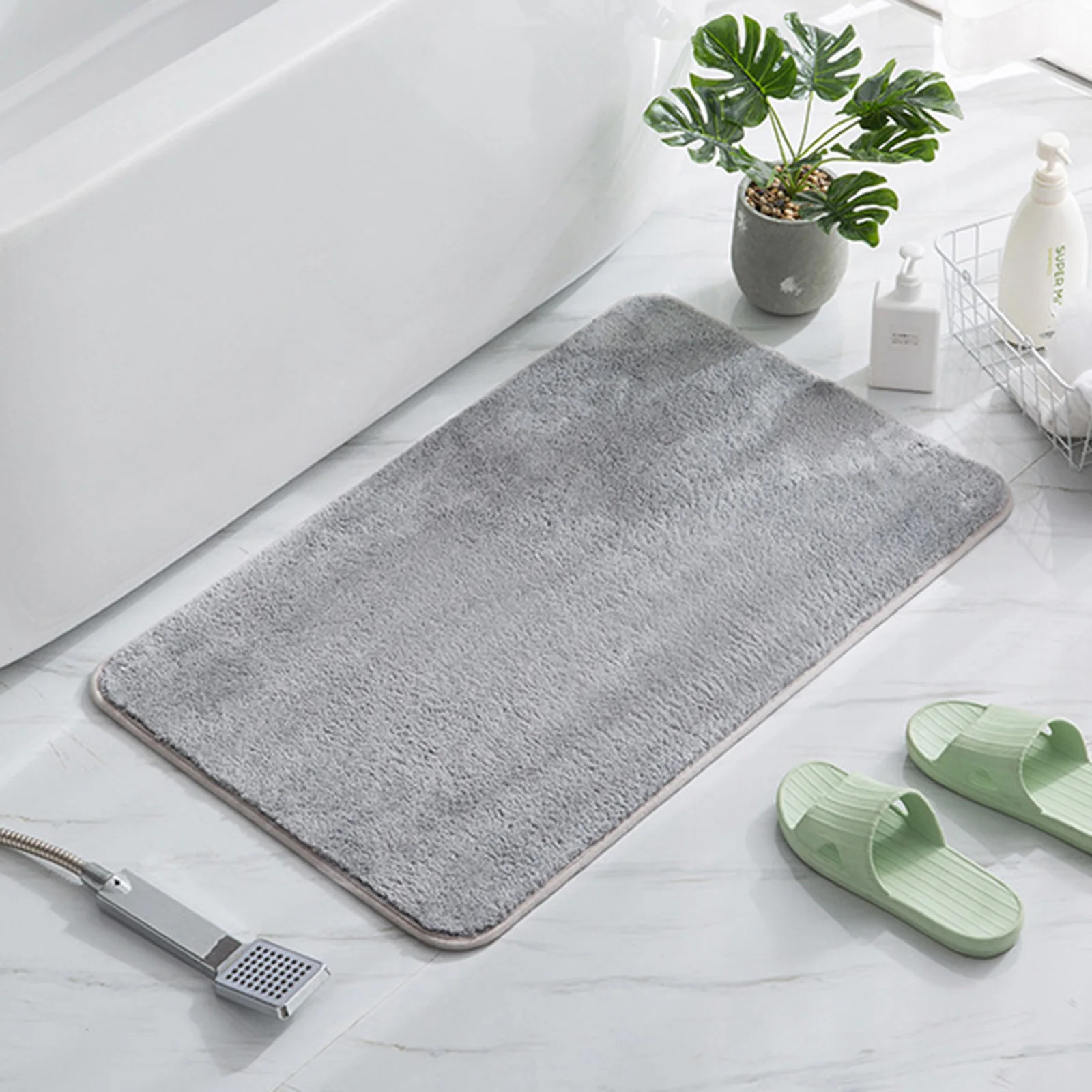 Bathroom Mat Carpet Non-slip Bedroom Rug Absorbent Quick Dry Washable Carpet Floor Toilet Bath Shower Carpet Mat 50x80cm
Bathroom Mat Carpet Non-slip Bedroom Rug Absorbent Quick Dry Washable Carpet Floor Toilet Bath Shower Carpet Mat 50x80cm