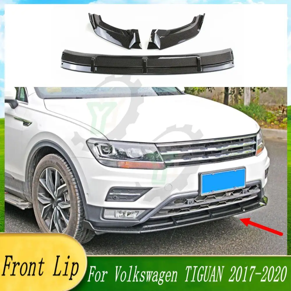 3PCS Car Front Bumper Lip Spoiler Splitter Diffuser Detachable Body Kit Cover Guard For Volkswagen VW TIGUAN 2017 2018 2019 2020
3PCS Car Front Bumper Lip Spoiler Splitter Diffuser Detachable Body Kit Cover Guard For Volkswagen VW TIGUAN 2017 2018 2019 2020