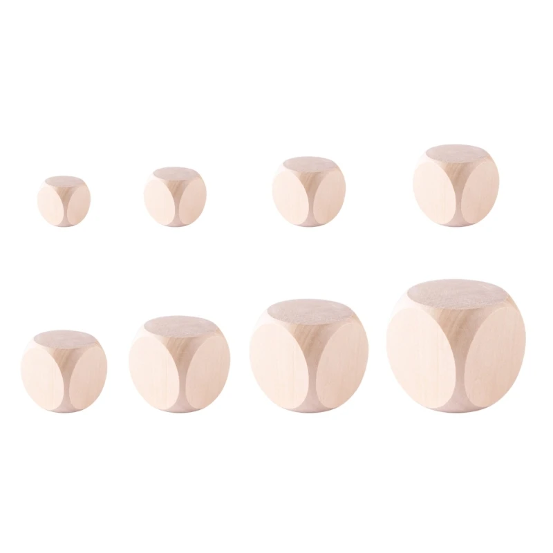 20 Pieces Wooden Dices Cubes Blank Wooden Dices Cube Unfinished Wooden Dices 8mm-20mm for DIY Art Crafts Puzzles Numbers
20 Pieces Wooden Dices Cubes Blank Wooden Dices Cube Unfinished Wooden Dices 8mm-20mm for DIY Art Crafts Puzzles Numbers