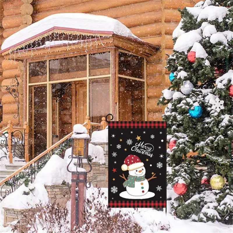 Comfortable And Soft Convenient Christmas Night Garden Flag Enhance The Festive Atmosphere Practical Winter Garden Flag Reusable
Comfortable And Soft Convenient Christmas Night Garden Flag Enhance The Festive Atmosphere Practical Winter Garden Flag Reusable