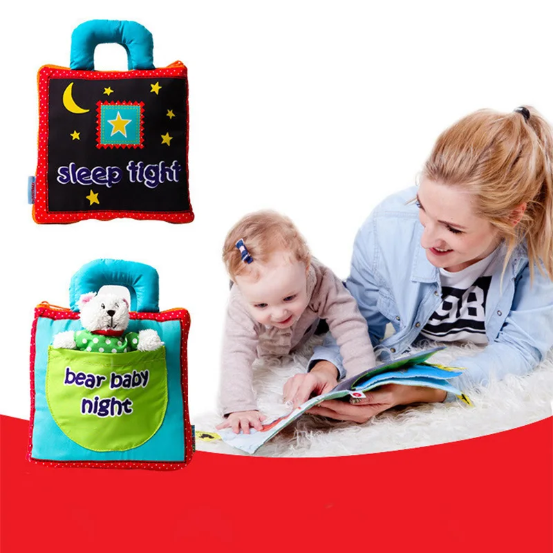 Baby 3D Bear Can Bite Washable with Sound Paper Cloth Book Child Interactive Early Education Story Book Infant Puzzle Toy
Baby 3D Bear Can Bite Washable with Sound Paper Cloth Book Child Interactive Early Education Story Book Infant Puzzle Toy