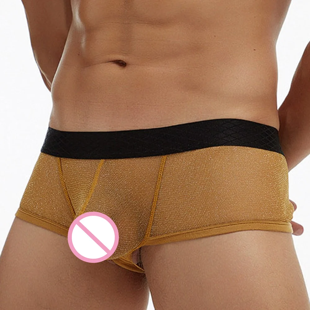 See Through Men Boxers Sexy Underwear Men 2022 Fine Mesh U Convex Pouch Bag Men Panties Low Waist Boxer Underpants Lingerie
See Through Men Boxers Sexy Underwear Men 2022 Fine Mesh U Convex Pouch Bag Men Panties Low Waist Boxer Underpants Lingerie