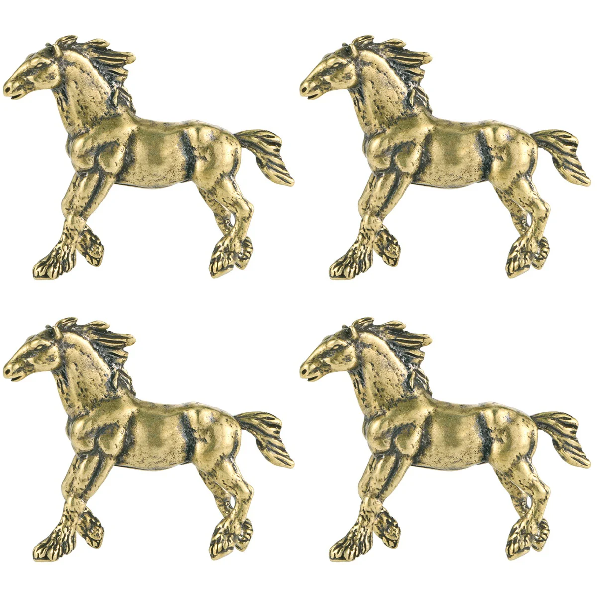 4x Vintage Decorative Horse Figurine Horse Adornment Desktop Horse Ornament Horse Figure Horse Modeling Ornament
4x Vintage Decorative Horse Figurine Horse Adornment Desktop Horse Ornament Horse Figure Horse Modeling Ornament