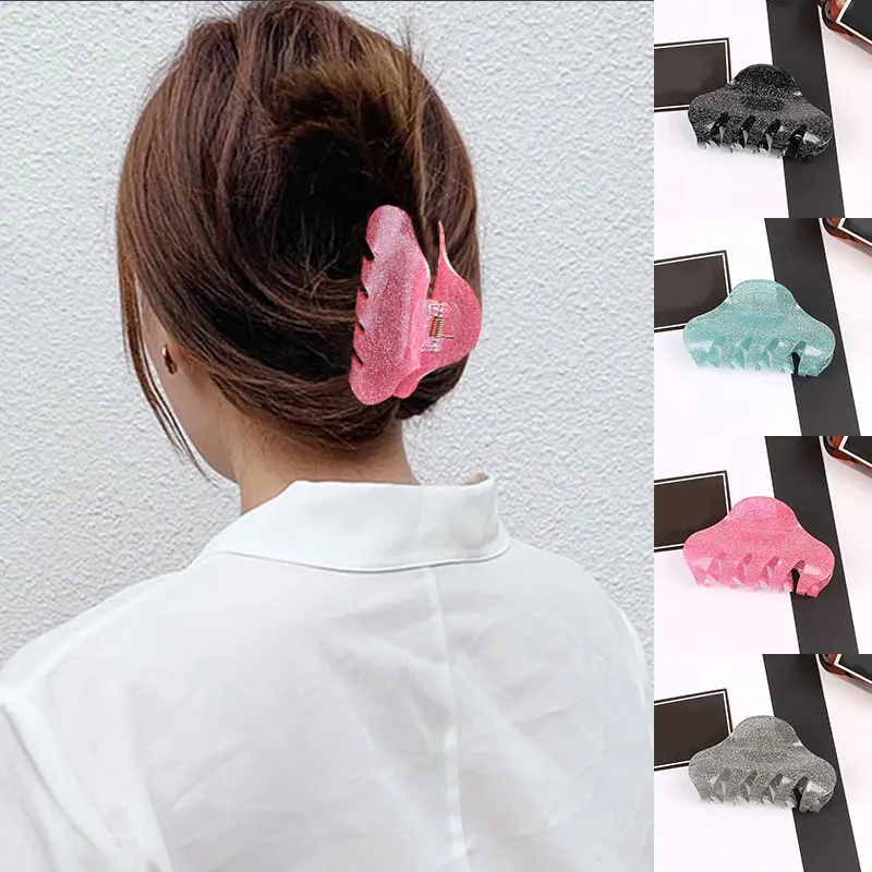 New Acrylic Hair Clip Claw Clip Elegant Colorful Hair Clips for Women Hair Claw Hairpin Girl Claw Clip Hairclip Hair Accessories
New Acrylic Hair Clip Claw Clip Elegant Colorful Hair Clips for Women Hair Claw Hairpin Girl Claw Clip Hairclip Hair Accessories