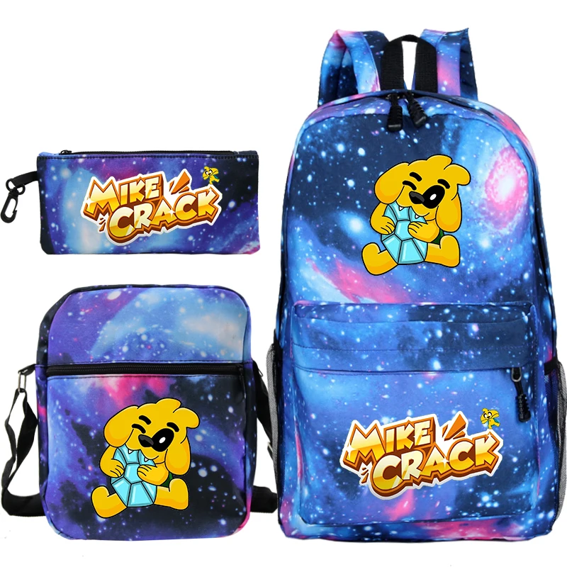 Kawaii Cartoon Mikecrack Backpacks Students School bag Boys Girls Back to School Boobag Children Backpack 3Pcs/set Anime Mochila
Kawaii Cartoon Mikecrack Backpacks Students School bag Boys Girls Back to School Boobag Children Backpack 3Pcs/set Anime Mochila
