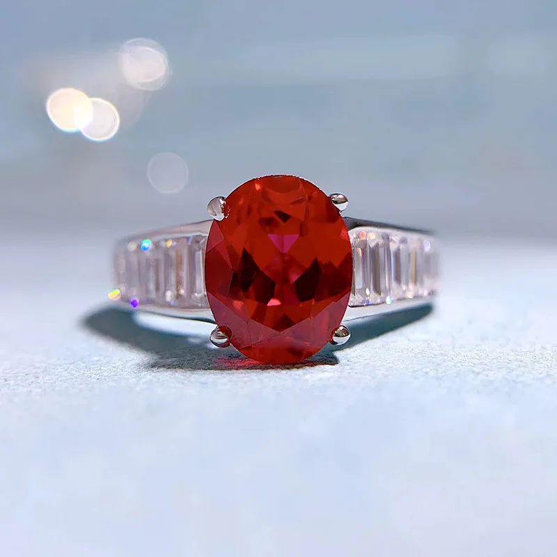 2022 new S925 silver 7*9 oval pigeon blood red ring female European and American ins style fashion all-match
2022 new S925 silver 7*9 oval pigeon blood red ring female European and American ins style fashion all-match